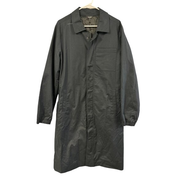 Goodman Brand Trench Jacket Dark Navy Mens Size Medium NWT - Picture 1 of 6